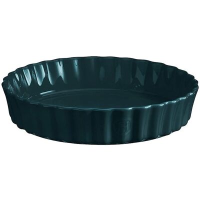 Emile Henry Belle Ile Plat à tarte profond 24cm - Publicité Emile Henry Belle Ile Plat à tarte profond 24cm - Publicité