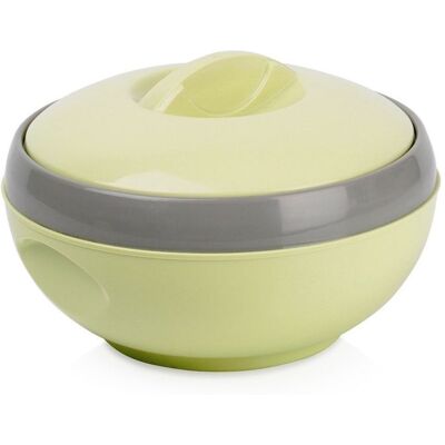Thermos alimentaire en acier inoxydable - ORION - 1L - Isolation thermique - 17x11 cm - Couvercle à visser Vert - Publicité Thermos alimentaire en acier inoxydable - ORION - 1L - Isolation thermique - 17x11 cm - Couvercle à visser Vert - Publicité