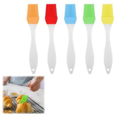 Pinceau de cuisine - 5 pièces - Silicone résistant à la chaleur - Antiadhésif - Flexible - Publicité Pinceau de cuisine - 5 pièces - Silicone résistant à la chaleur - Antiadhésif - Flexible - Publicité
