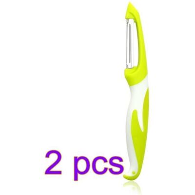 Éplucheur de fruits - ONEVER - Éplucheur en acier inoxydable - Poignée antidérapante - Compatible lave-vaisselle - Publicité Éplucheur de fruits - ONEVER - Éplucheur en acier inoxydable - Poignée antidérapante - Compatible lave-vaisselle - Publicité
