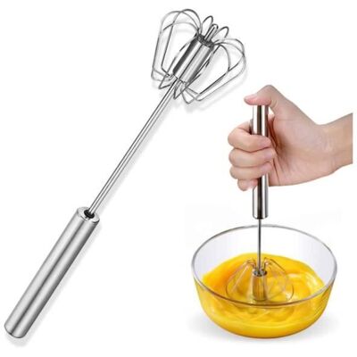 Fouet automatique - Acier inoxydable - Compatible lave-vaisselle - Facile à nettoyer - Pratique en cuisine Blanc - Publicité Fouet automatique - Acier inoxydable - Compatible lave-vaisselle - Facile à nettoyer - Pratique en cuisine Blanc - Publicité