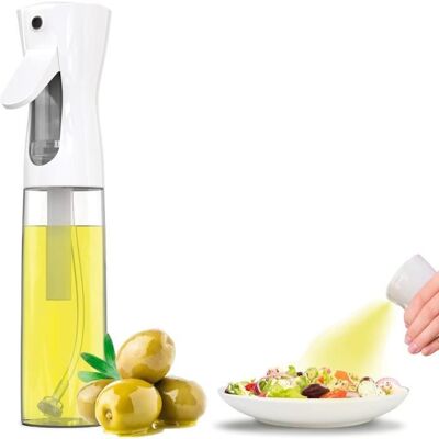 Spray Huile Cuisine. Vaporisateur Huile d’Olive. Huile en Spray. Bouteille Pulverisateur a Huile 300 ML. Flacon Spray Alimentaire. Blanc - Publicité Spray Huile Cuisine. Vaporisateur Huile d’Olive. Huile en Spray. Bouteille Pulverisateur a Huile 300 ML. Flacon Spray Alimentaire. Blanc - Publicité
