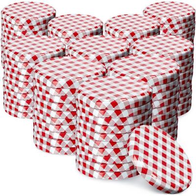 KADAX - 100x Jar Caps Fi 82 - 82 mm - Twist-off - Canning jar lids - Publicité KADAX - 100x Jar Caps Fi 82 - 82 mm - Twist-off - Canning jar lids - Publicité