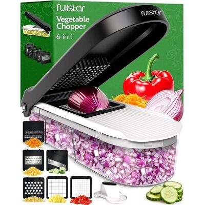 Coupe Legumes Multifonctions et Mandoline Professionnelle Cuisine - Trancheur de Légumes - Decoupe Legumes Cube Oignon Carotte - Publicité Coupe Legumes Multifonctions et Mandoline Professionnelle Cuisine - Trancheur de Légumes - Decoupe Legumes Cube Oignon Carotte - Publicité