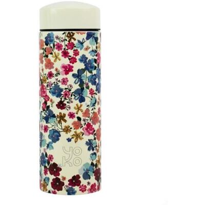 Yoko Design Giverny Bouteille - 500ml Inox Isotherme - Publicité Yoko Design Giverny Bouteille - 500ml Inox Isotherme - Publicité