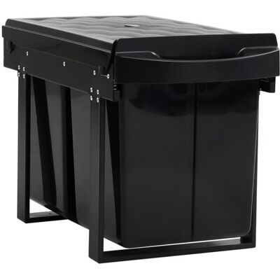 vidaXL Conteneur à déchets extensible Soft-Close - Conteneur à déchets - Publicité vidaXL Conteneur à déchets extensible Soft-Close - Conteneur à déchets - Publicité