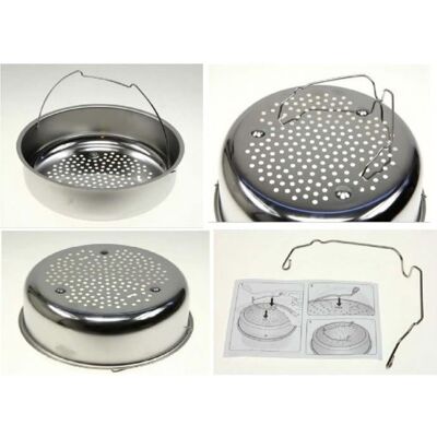 Panier rigide pour autocuiseur SEB - SS-980449 SS-980140 - 792654 - P05216 - Cocotte minute 801000 10 L Gris - Publicité Panier rigide pour autocuiseur SEB - SS-980449 SS-980140 - 792654 - P05216 - Cocotte minute 801000 10 L Gris - Publicité
