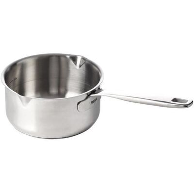 BEKA LINE Casserole Maestro en inox - 16 cm - Avec 2 becs verseurs Gris - Publicité BEKA LINE Casserole Maestro en inox - 16 cm - Avec 2 becs verseurs Gris - Publicité