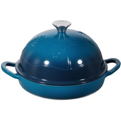 Cocotte en Fonte 4 73 L -VEVOR-Marmite Emaillée-avec Couvercle et Deux Poignées-pour Les Fours à Induction Jusquà 260 °C Bleu - Publicité Cocotte en Fonte 4 73 L -VEVOR-Marmite Emaillée-avec Couvercle et Deux Poignées-pour Les Fours à Induction Jusquà 260 °C Bleu - Publicité