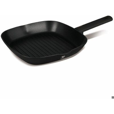 BERLINGERHAUS Poêle à griller 28 cm Noir mat Collection BH-8183 Noir - Publicité BERLINGERHAUS Poêle à griller 28 cm Noir mat Collection BH-8183 Noir - Publicité