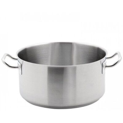 Poêle à ragoût en inox Vogue - 12,5L - Convient induction - Publicité Poêle à ragoût en inox Vogue - 12,5L - Convient induction - Publicité