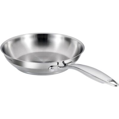 Poêle grand chef - ARTHUR MARTIN - AM5336 - Ø20 cm - Inox 18/10 - Tous feux dont induction Gris - Publicité Poêle grand chef - ARTHUR MARTIN - AM5336 - Ø20 cm - Inox 18/10 - Tous feux dont induction Gris - Publicité