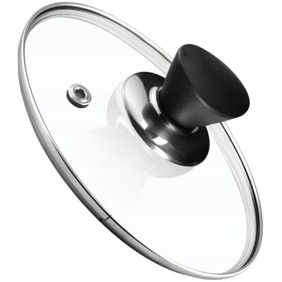 KADAX - Coperchio 14 cm - Diamètre 14 cm - Verre + métal - Couvercle - Publicité KADAX - Coperchio 14 cm - Diamètre 14 cm - Verre + métal - Couvercle - Publicité