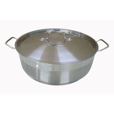 BAUMALU Mijoteuse 36 cm avec couvercle GASTRONOMIE Gris - Publicité BAUMALU Mijoteuse 36 cm avec couvercle GASTRONOMIE Gris - Publicité