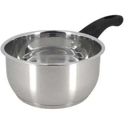 Casserole - MENASTYL - 6020241 - En acier inoxydable - 16 cm - Tous feux dont induction Gris - Publicité Casserole - MENASTYL - 6020241 - En acier inoxydable - 16 cm - Tous feux dont induction Gris - Publicité