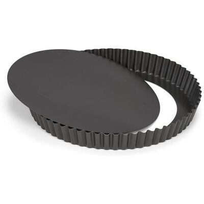 PATISSE Moule à tarte avec fond amovible antiadhésif en acier revêtu - 20 cm - Publicité PATISSE Moule à tarte avec fond amovible antiadhésif en acier revêtu - 20 cm - Publicité