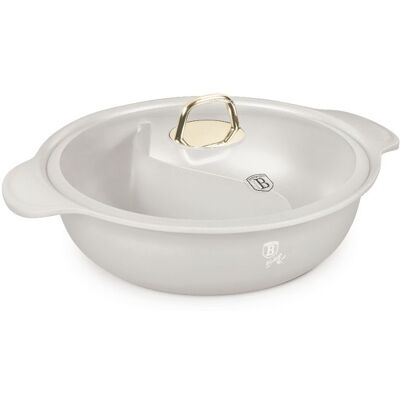 BERLINGERHAUS Pot de cuisson avec couvercle 30 cm Sahara Collection BH-8628 Gris - Publicité BERLINGERHAUS Pot de cuisson avec couvercle 30 cm Sahara Collection BH-8628 Gris - Publicité