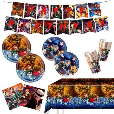 I HABOR Lot de 52 de Vaisselle Assiette Anniversaire Enfants Fête Assiettes en carton Serviette Gobelets-Motif 2 - Publicité I HABOR Lot de 52 de Vaisselle Assiette Anniversaire Enfants Fête Assiettes en carton Serviette Gobelets-Motif 2 - Publicité