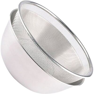 NOBRAND 1 Jeu Panier De Vidange En Acier Inoxydable Vegetable Basket Fruit Basket Metal Salad Bowl Cuisine Colander Fine Mesh Strainer - Publicité NOBRAND 1 Jeu Panier De Vidange En Acier Inoxydable Vegetable Basket Fruit Basket Metal Salad Bowl Cuisine Colander Fine Mesh Strainer - Publicité