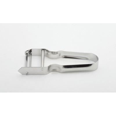 Eplucheur économe - WEIS - Castor - Inox - Compatible lave-vaisselle - Style classique Gris - Publicité Eplucheur économe - WEIS - Castor - Inox - Compatible lave-vaisselle - Style classique Gris - Publicité