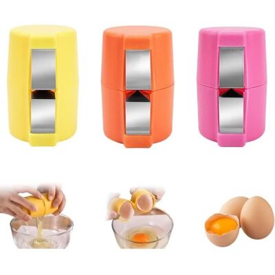 Ouvre coquilles dœufs - Multifonctionnel - Design portable - Séparation rapide - Couleurs variées Rose - Publicité Ouvre coquilles dœufs - Multifonctionnel - Design portable - Séparation rapide - Couleurs variées Rose - Publicité