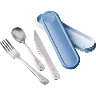 Ensemble de couverts - Maped - PICNIK Adulte - Bleu - Inox - Lave-vaisselle Bleu - Publicité Ensemble de couverts - Maped - PICNIK Adulte - Bleu - Inox - Lave-vaisselle Bleu - Publicité