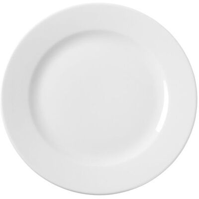 Assiette plate porcelaine blanche simple Ø 240 mm - Lot de 12 - Hendi Blanc - Publicité Assiette plate porcelaine blanche simple Ø 240 mm - Lot de 12 - Hendi Blanc - Publicité