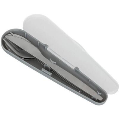 5 FIVE SIMPLY SMART 5five - set couverts et boites inox Gris - Publicité 5 FIVE SIMPLY SMART 5five - set couverts et boites inox Gris - Publicité