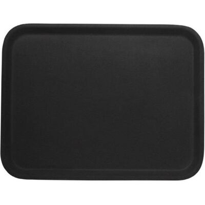 TENZHVXI 1 plateau rectangulaire en polypropylène noir 46 x 36 cm pour service à table ou buffet . Noir - Publicité TENZHVXI 1 plateau rectangulaire en polypropylène noir 46 x 36 cm pour service à table ou buffet . Noir - Publicité