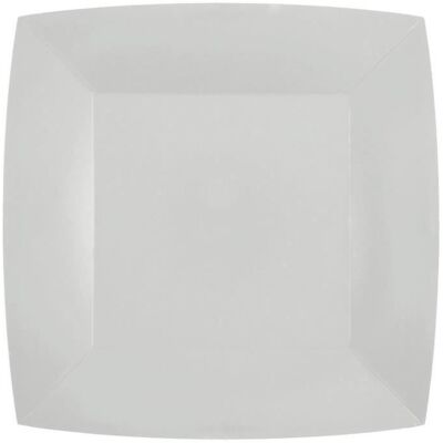 Assiettes Carrées Jetables Blanches - Lot de 10 - Publicité Assiettes Carrées Jetables Blanches - Lot de 10 - Publicité