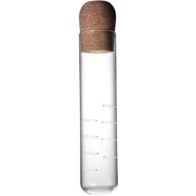 LAYA'S SELECTION Infuseur à thé - LAYAS SELECTION - Tube en verre - Bouchon en liège - Design minimaliste - Transparent - Publicité LAYA'S SELECTION Infuseur à thé - LAYAS SELECTION - Tube en verre - Bouchon en liège - Design minimaliste - Transparent - Publicité