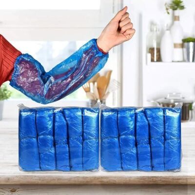 AUTREMENT Manches Impermables200 pice Manchettes JetablesManchons De Protection Jetables pour Les BrasCouvre-Manches en Pla COUVERTS JETABLES - Publicité AUTREMENT Manches Impermables200 pice Manchettes JetablesManchons De Protection Jetables pour Les BrasCouvre-Manches en Pla COUVERTS JETABLES - Publicité