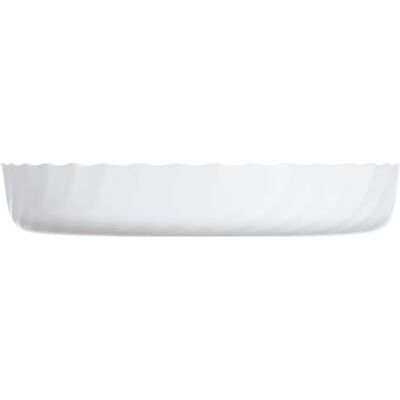 Plat à tarte 26 cm - Smart Cuisine Trianon - Luminarc Blanc - Publicité Plat à tarte 26 cm - Smart Cuisine Trianon - Luminarc Blanc - Publicité