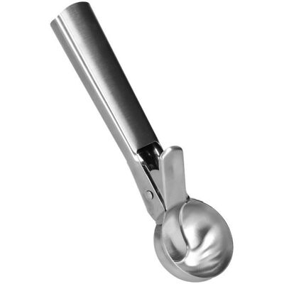 Cuillère à glace - Omabeta - Acier inoxydable - Poignée ergonomique - Compatible lave-vaisselle - Argent - Publicité Cuillère à glace - Omabeta - Acier inoxydable - Poignée ergonomique - Compatible lave-vaisselle - Argent - Publicité