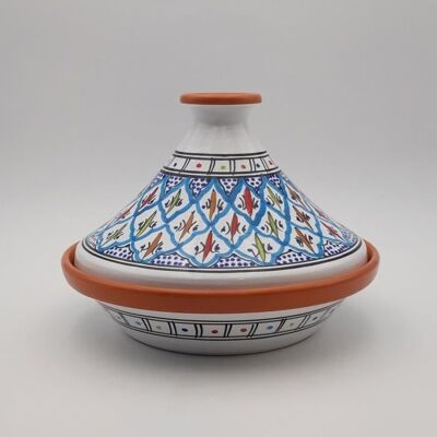 YODECO Tajine de cuisson Bakir Turquoise - D 27 cm Bleu - Publicité YODECO Tajine de cuisson Bakir Turquoise - D 27 cm Bleu - Publicité