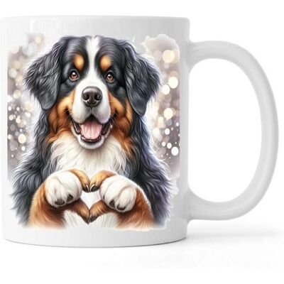 mug sublimation personnalisable chien Bouvier Bernois - Publicité mug sublimation personnalisable chien Bouvier Bernois - Publicité