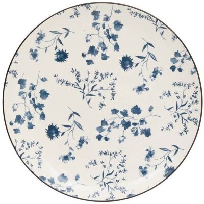 ATMOSPHERA CREATEUR D'INTERIEUR Lot de 6 Assiette plate Umami D26cm fleur bleu - Atmosphera Créateur dintérieur Bleu - Publicité ATMOSPHERA CREATEUR D'INTERIEUR Lot de 6 Assiette plate Umami D26cm fleur bleu - Atmosphera Créateur dintérieur Bleu - Publicité