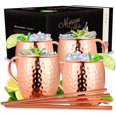 Vezato - Moscow-Mule-Becher 500ml - Mug - Publicité Vezato - Moscow-Mule-Becher 500ml - Mug - Publicité
