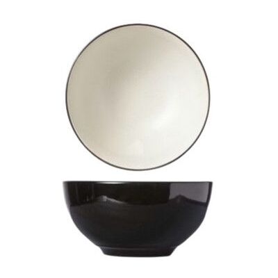 YODECO Bol Finesse Vanilla - D 15 cm Noir - Publicité YODECO Bol Finesse Vanilla - D 15 cm Noir - Publicité