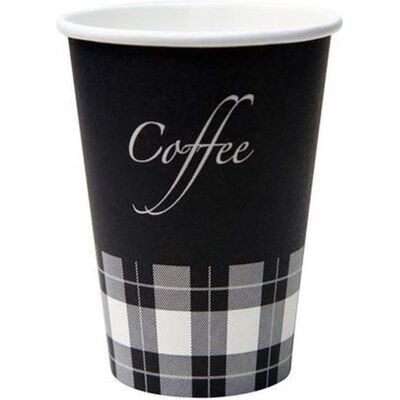 SANS MARQUE 200 x Gobelets à café jetables en carton noir Premium 180ml pour les boissons chaudes et froides. Noir - Publicité SANS MARQUE 200 x Gobelets à café jetables en carton noir Premium 180ml pour les boissons chaudes et froides. Noir - Publicité