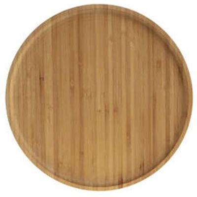 SECRET DE GOURMET Lot de 6 assiettes en Bambou D19.5cm - Publicité SECRET DE GOURMET Lot de 6 assiettes en Bambou D19.5cm - Publicité