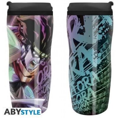 JOJOS BIZARRE ADVENTURE - Star Platinum - Mug de Voyage 355ml - Publicité JOJOS BIZARRE ADVENTURE - Star Platinum - Mug de Voyage 355ml - Publicité