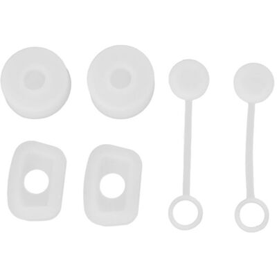 SURENHAP Bouchon dépreuve en tasse 6 pcs tasse bouchon de paille scellé réutilisable de paille table mug Couleur transparente - Publicité SURENHAP Bouchon dépreuve en tasse 6 pcs tasse bouchon de paille scellé réutilisable de paille table mug Couleur transparente - Publicité