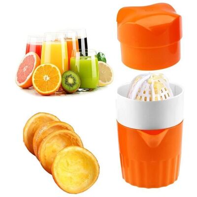 Presse-agrumes - SODIAL - Mini Presse-fruits - Plastique - Orange - 17.5cm x 10cm Orange - Publicité Presse-agrumes - SODIAL - Mini Presse-fruits - Plastique - Orange - 17.5cm x 10cm Orange - Publicité