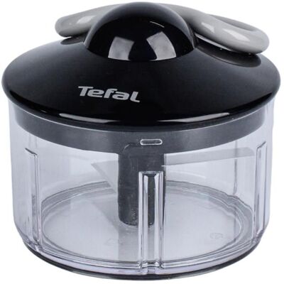 Hachoir Manuel - TEFAL - K1330504 - 500ml - Ergonomique - Design Noir/Gris Noir - Publicité Hachoir Manuel - TEFAL - K1330504 - 500ml - Ergonomique - Design Noir/Gris Noir - Publicité