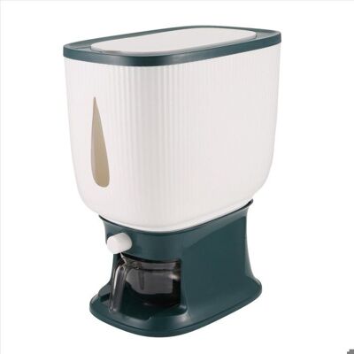 SODIAL Distributeur de Riz Automatique 10Kg avec Tasse de RinçAge Distributeur de Riz Intelligent Stockage de Riz Seau de Riz Domestique Bo - Publicité SODIAL Distributeur de Riz Automatique 10Kg avec Tasse de RinçAge Distributeur de Riz Intelligent Stockage de Riz Seau de Riz Domestique Bo - Publicité