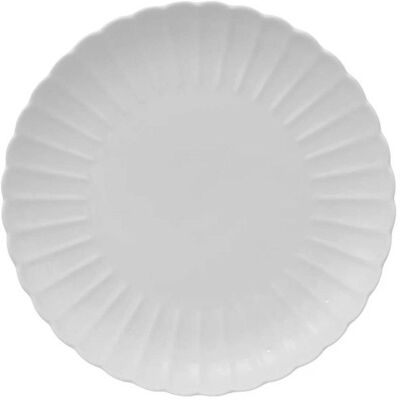 Assiette de Dîner en Porcelaine Romy D27 - 27cm - Publicité Assiette de Dîner en Porcelaine Romy D27 - 27cm - Publicité