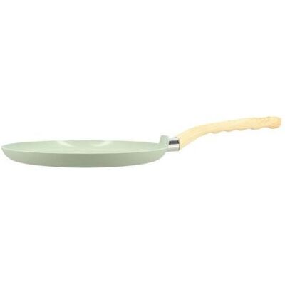 Crêpière - MENASTYL - Colorama - Ø26 cm - Poignée en bakélite - Vert celadon Vert - Publicité Crêpière - MENASTYL - Colorama - Ø26 cm - Poignée en bakélite - Vert celadon Vert - Publicité
