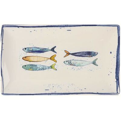 LA MEDITERRANEA Assiette de présentation 25x15cm Peixe La Mediterránea - 6 pièces - Publicité LA MEDITERRANEA Assiette de présentation 25x15cm Peixe La Mediterránea - 6 pièces - Publicité