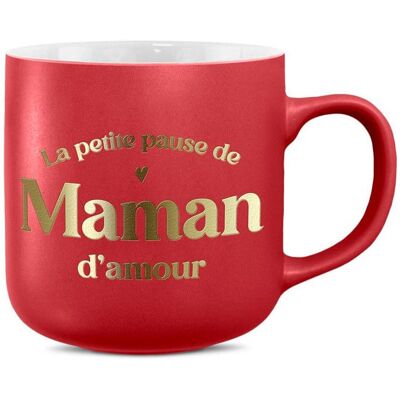 HUMOUR Mug Maman dAmour Mat Rouge - Publicité HUMOUR Mug Maman dAmour Mat Rouge - Publicité